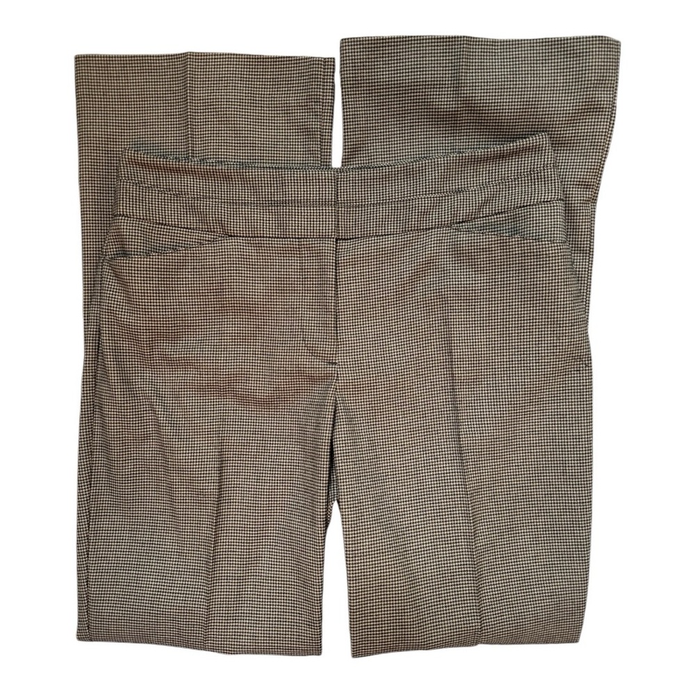 Ann Taylor Loft Trousers in 2P Curvy in Houndstooth